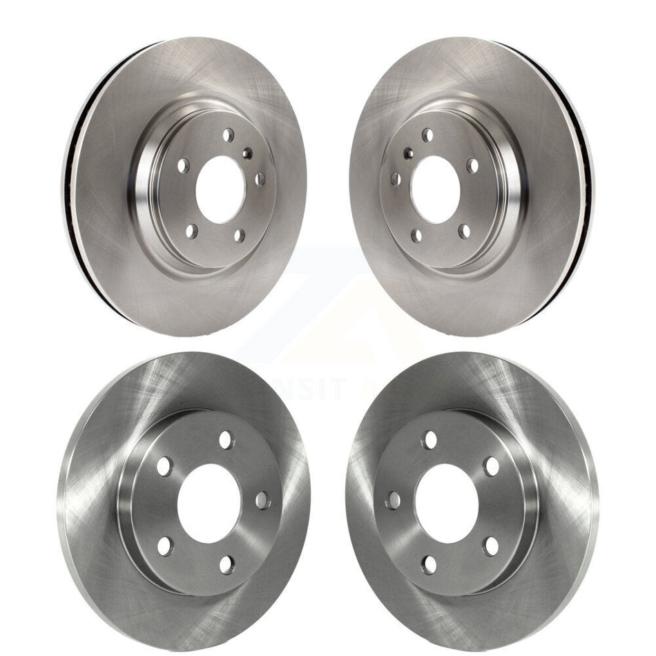 Front Rear Disc Brake Rotors Kit For Chevrolet Impala Limited K8-101020