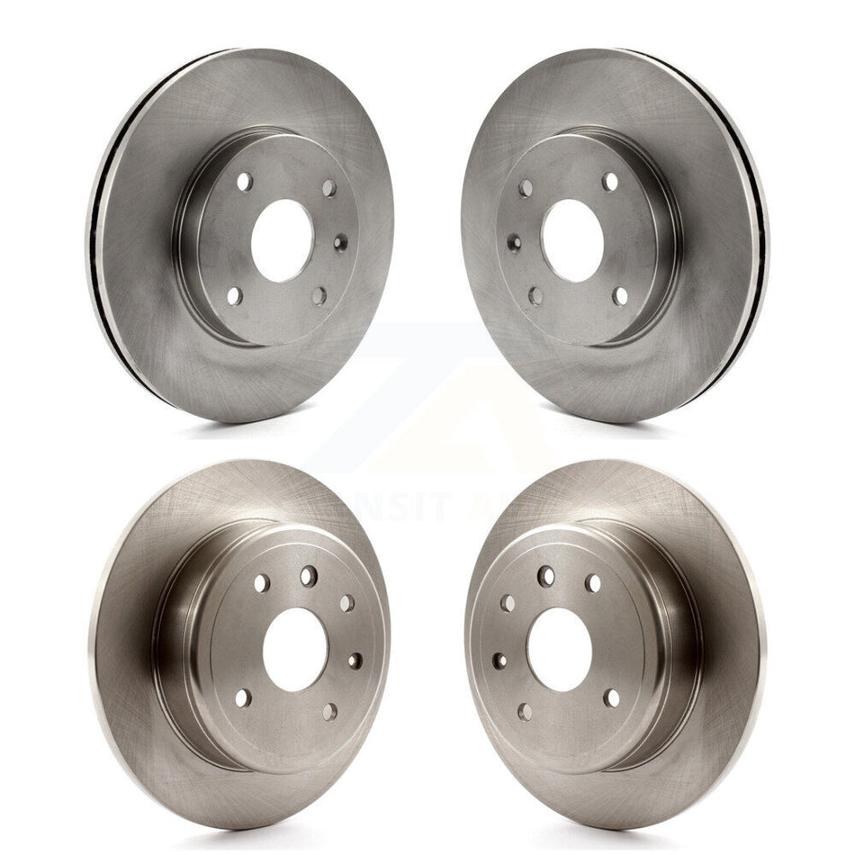 Front Rear Disc Brake Rotors Kit For 2004-2006 Suzuki Verona Chevrolet Epica K8-101027