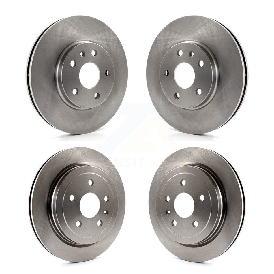 Front Rear Disc Brake Rotors Kit For Cadillac CTS K8-101041