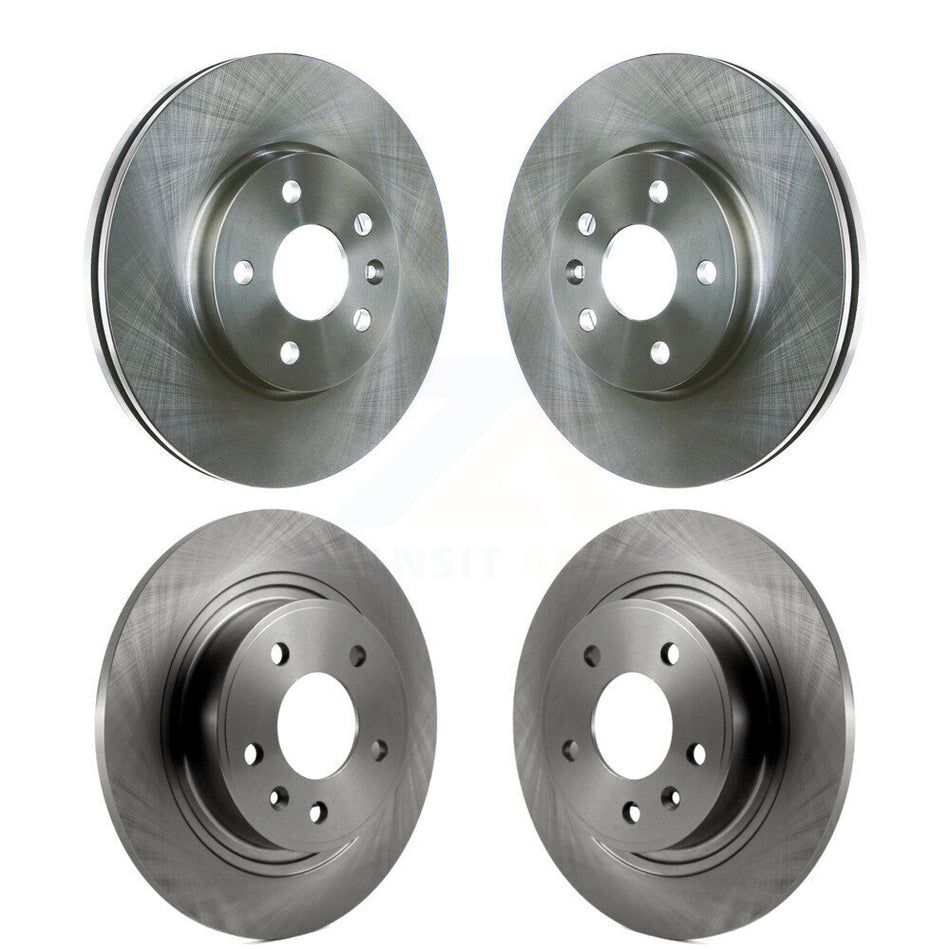 Front Rear Disc Brake Rotors Kit For 2013 Chevrolet Cruze With 292mm Diameter Rotor K8-101051