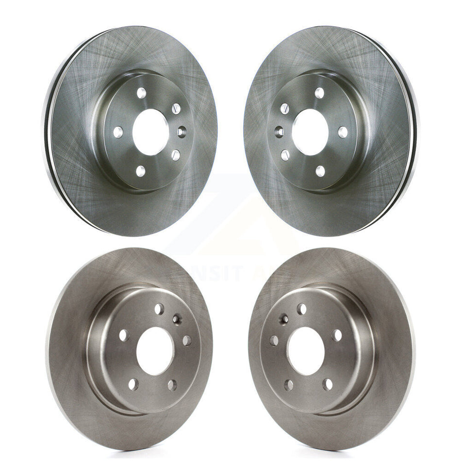 Front Rear Disc Brake Rotors Kit For Chevrolet Cruze Volt Bolt EV EUV K8-101052