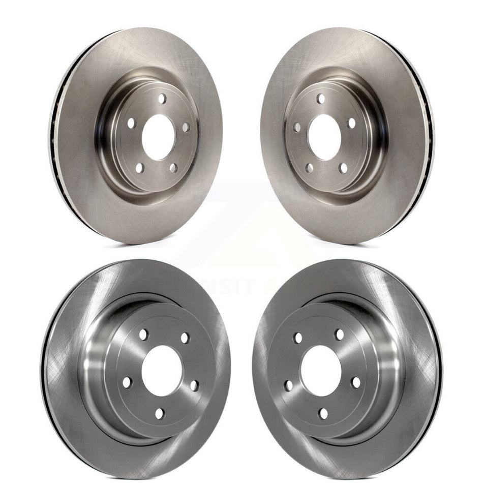 Front Rear Disc Brake Rotors Kit For 2008-2010 Chevrolet Cobalt SS K8-101054