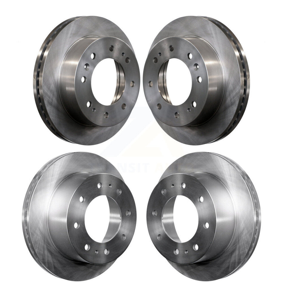 Front Rear Disc Brake Rotors Kit For Chevrolet Silverado 2500 HD GMC Sierra 1500 3500 Suburban K8-101057