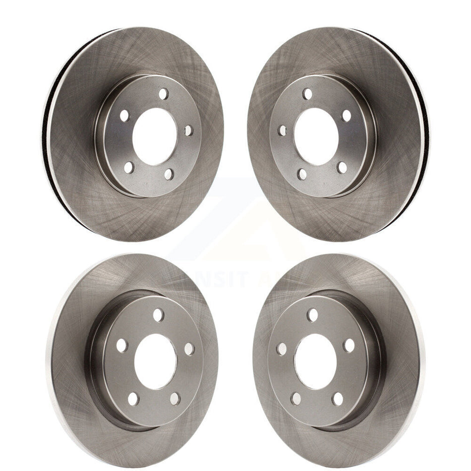 Front Rear Disc Brake Rotors Kit For Ford Taurus Mercury Sable Lincoln Continental K8-101074