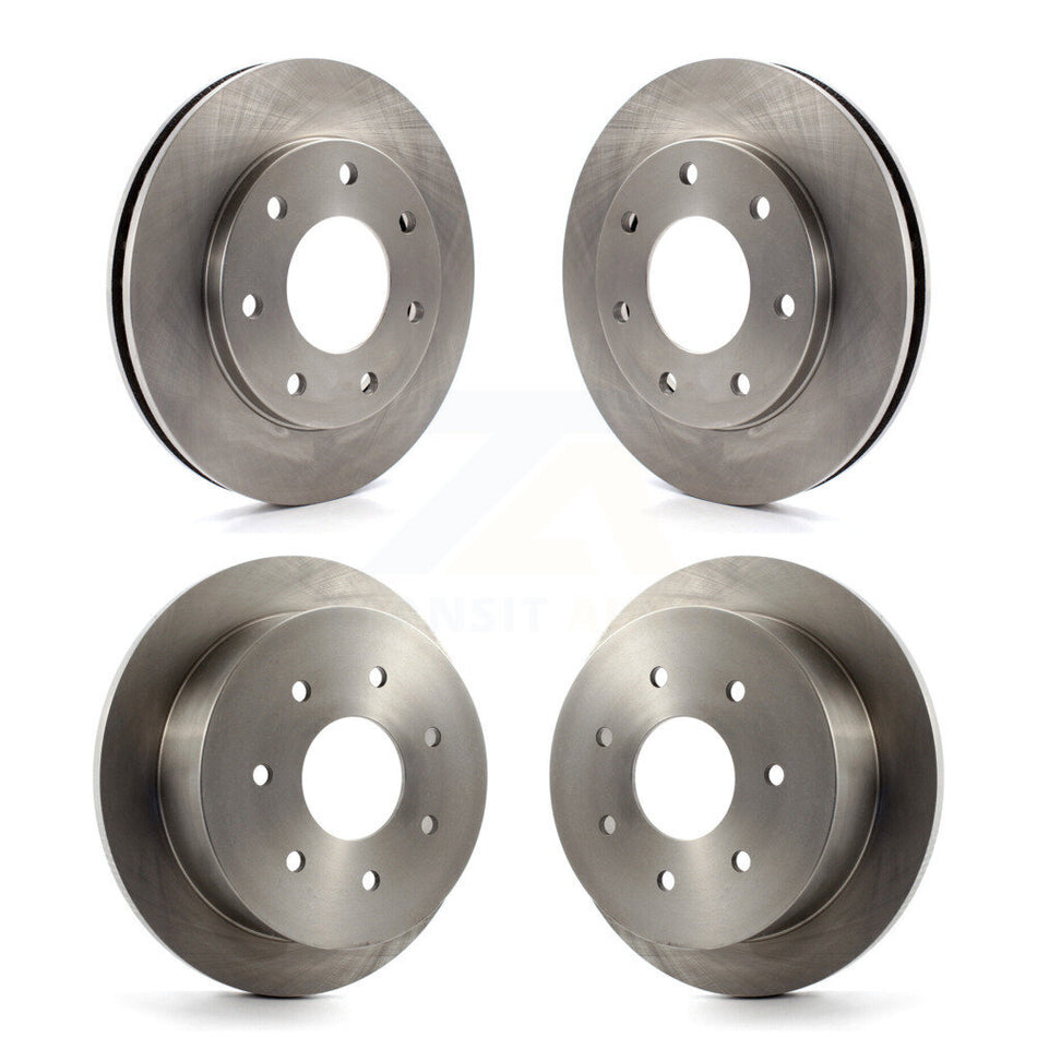 Front Rear Disc Brake Rotors Kit For Ford F-150 F-250 HD 4WD K8-101083