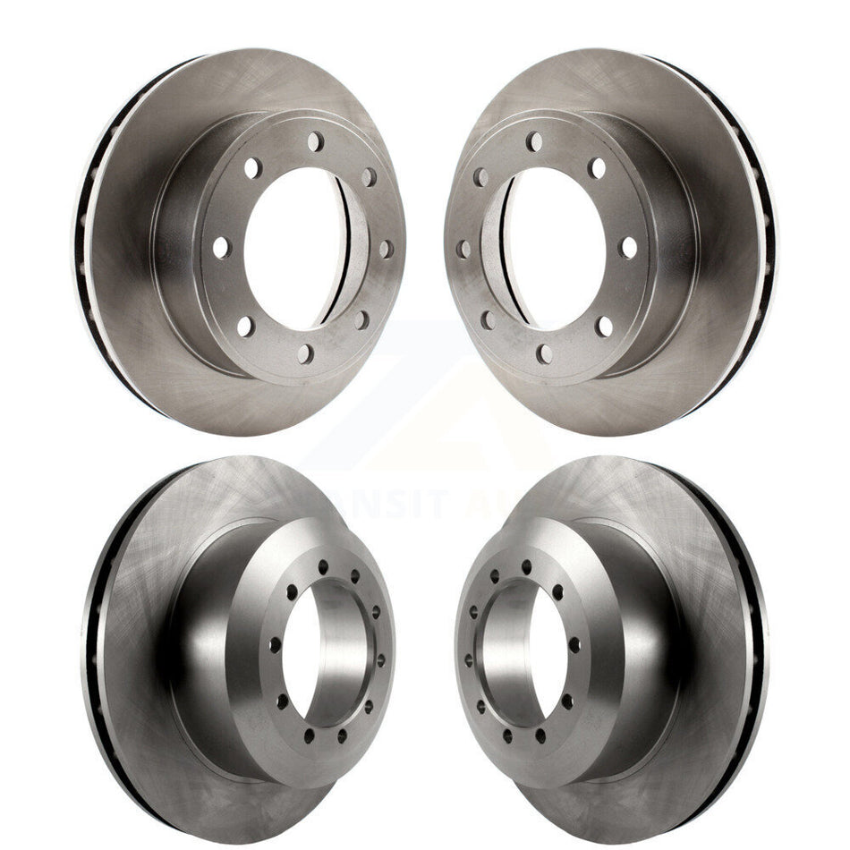 Front Rear Disc Brake Rotors Kit For 1999-1999 Ford F-450 Super Duty F-550 With 13.03" Diameter Rotor To 03/22/99 K8-101088
