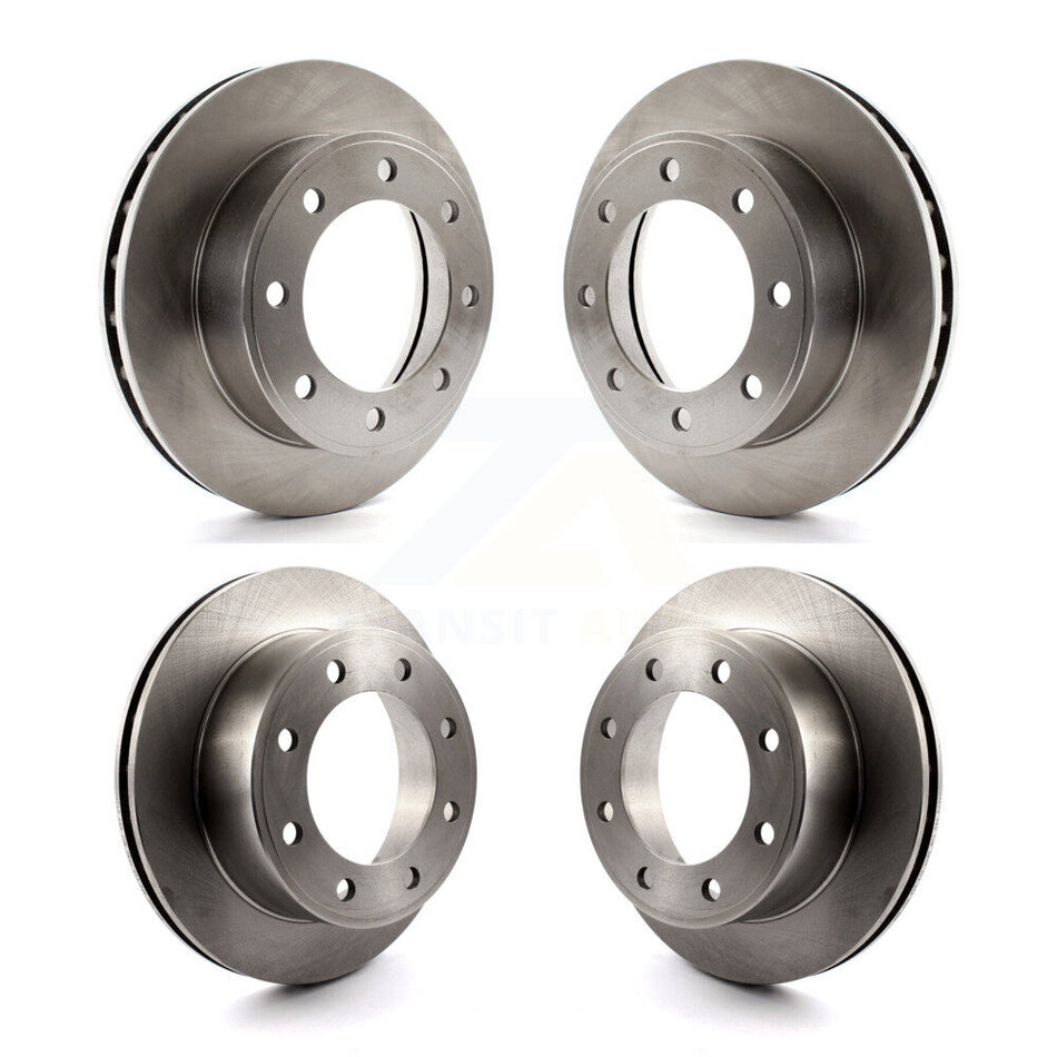 Front Rear Disc Brake Rotors Kit For Ford F-250 Super Duty Excursion 4WD K8-101089