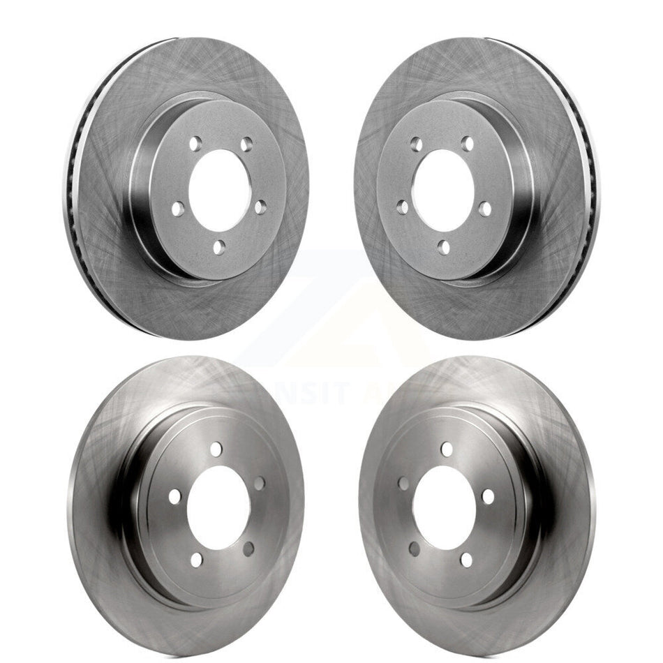 Front Rear Disc Brake Rotors Kit For Ford Explorer Mercury Mountaineer K8-101100