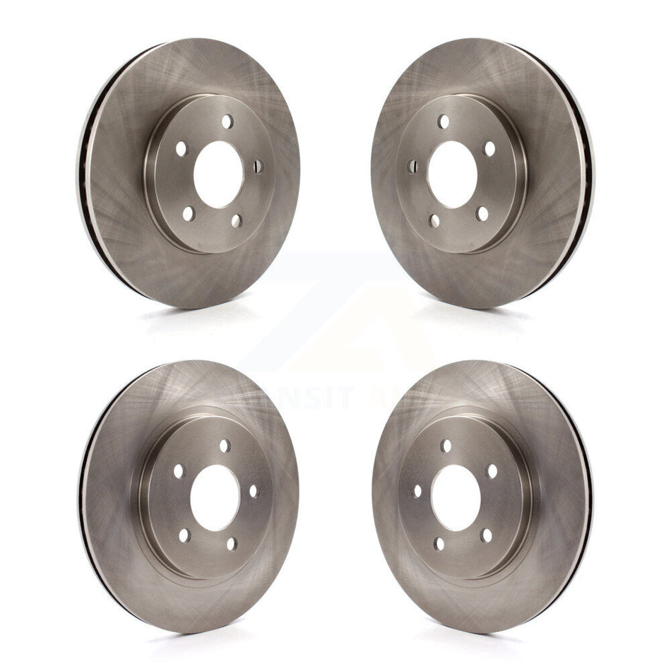 Front Rear Disc Brake Rotors Kit For 2005-2010 Ford Mustang Base K8-101119