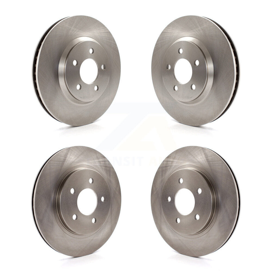 Front Rear Disc Brake Rotors Kit For Ford Mustang K8-101121