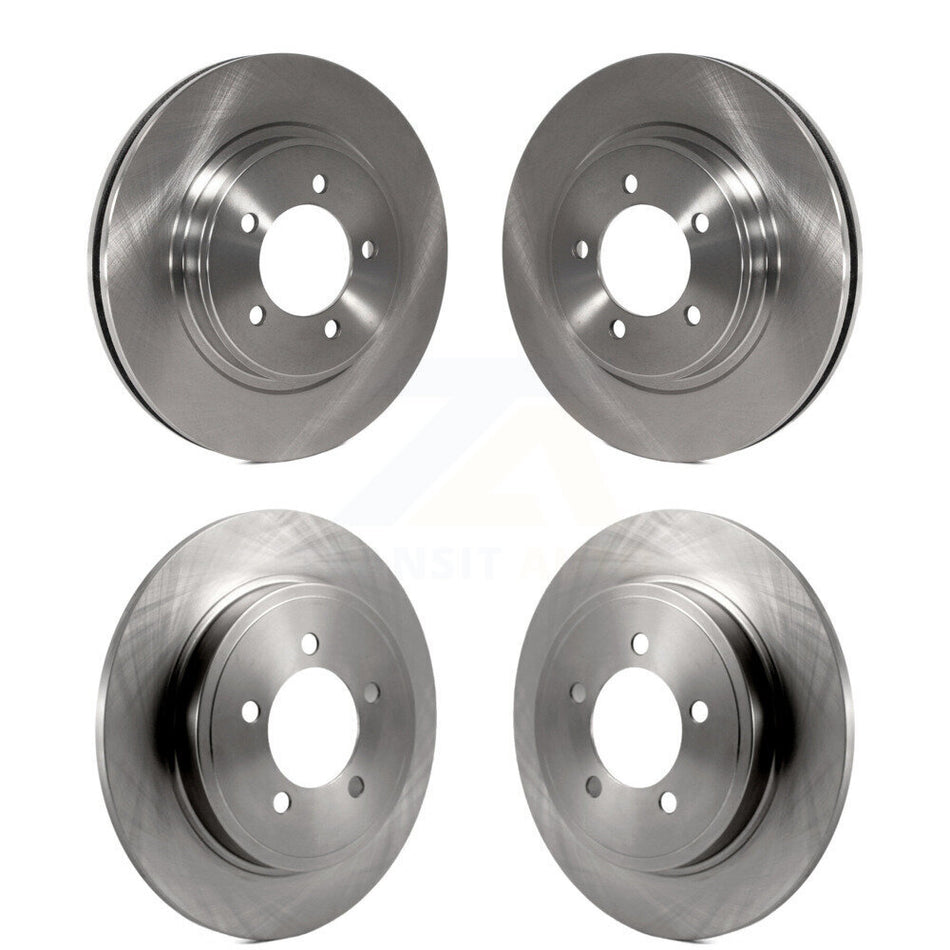 Front Rear Disc Brake Rotors Kit For Ford Explorer Sport Trac Mercury Mountaineer K8-101125