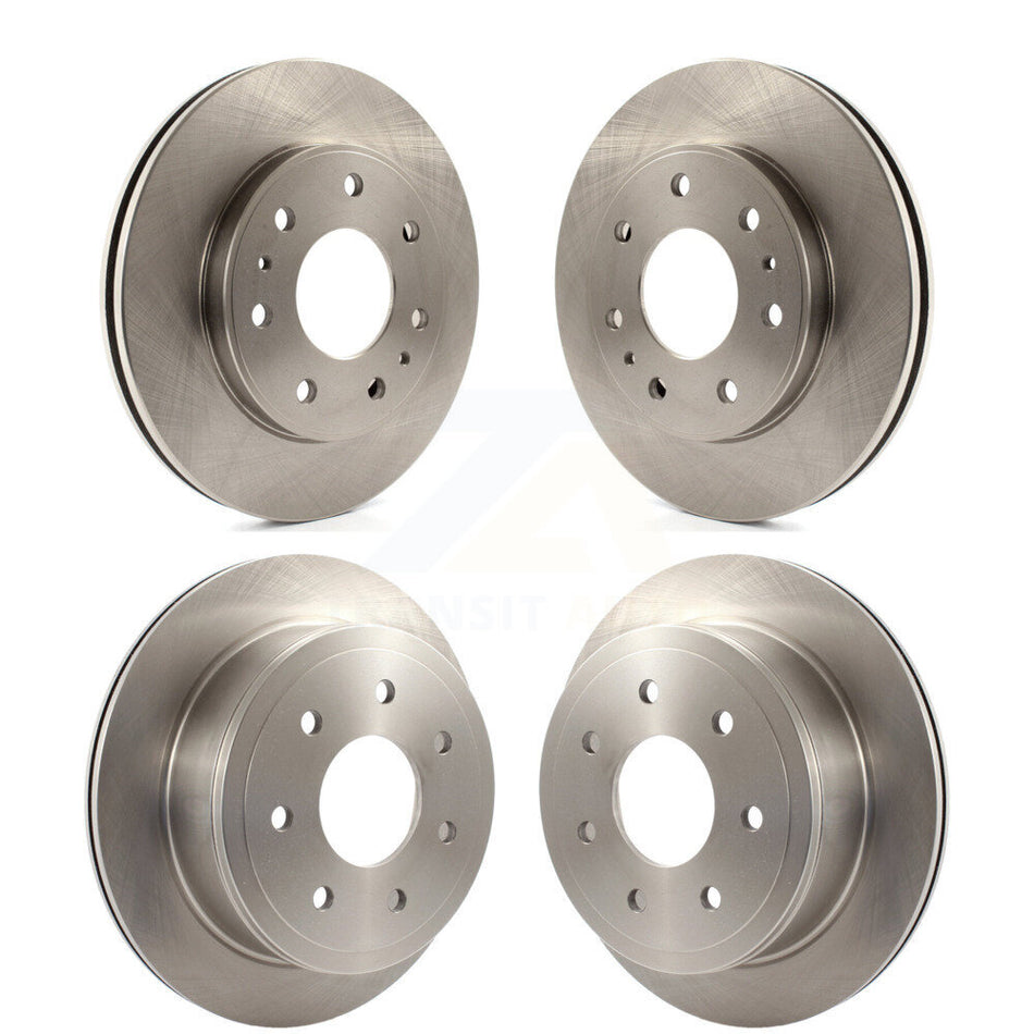 Front Rear Disc Brake Rotors Kit For 2009 Ford F-150 With 7 Lug Wheels K8-101136