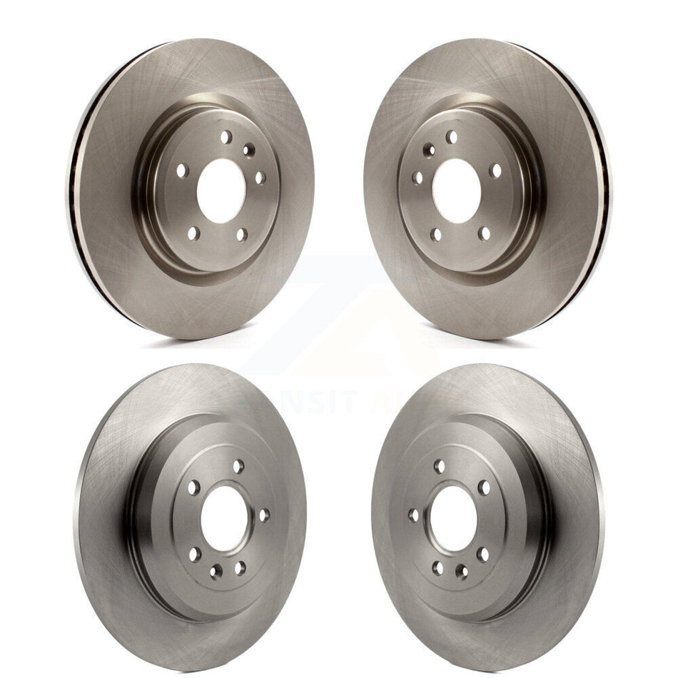 Front Rear Disc Brake Rotors Kit For Ford Explorer Taurus Flex Lincoln MKS MKT K8-101138