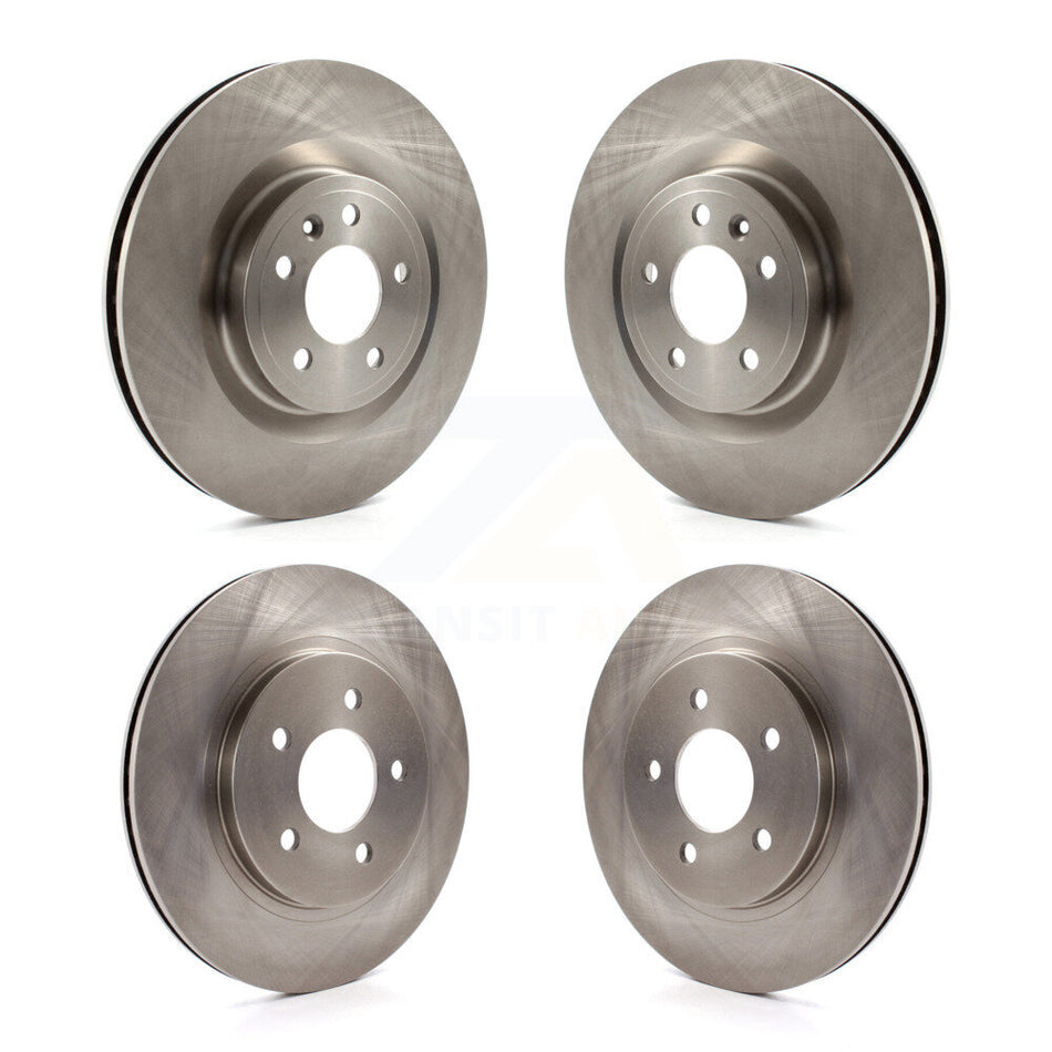 Front Rear Disc Brake Rotors Kit For Ford Mustang K8-101142