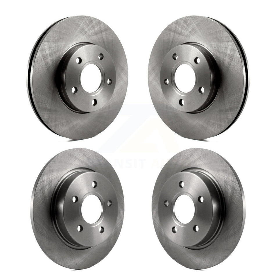 Front Rear Disc Brake Rotors Kit For Ford Focus K8-101144