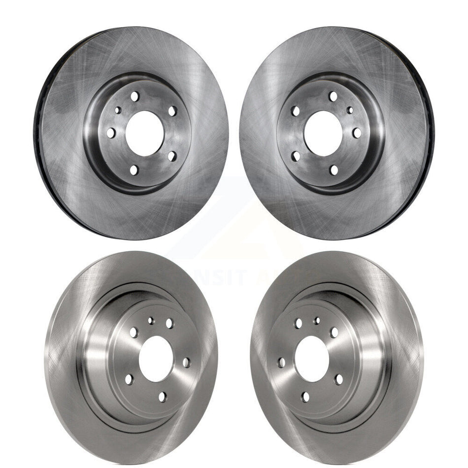 Front Rear Disc Brake Rotors Kit For Ford Fusion Lincoln MKZ K8-101148