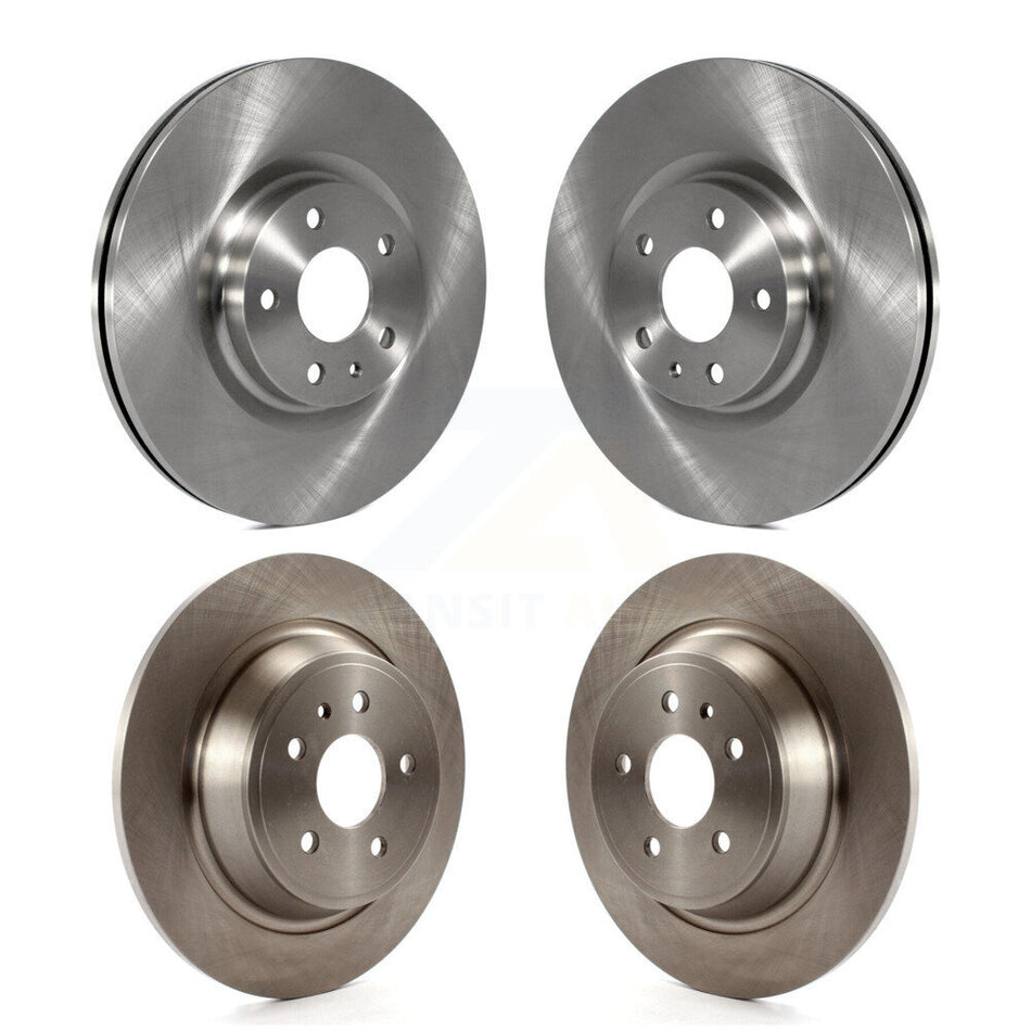 Front Rear Disc Brake Rotors Kit For Ford Fusion Lincoln MKZ K8-101149