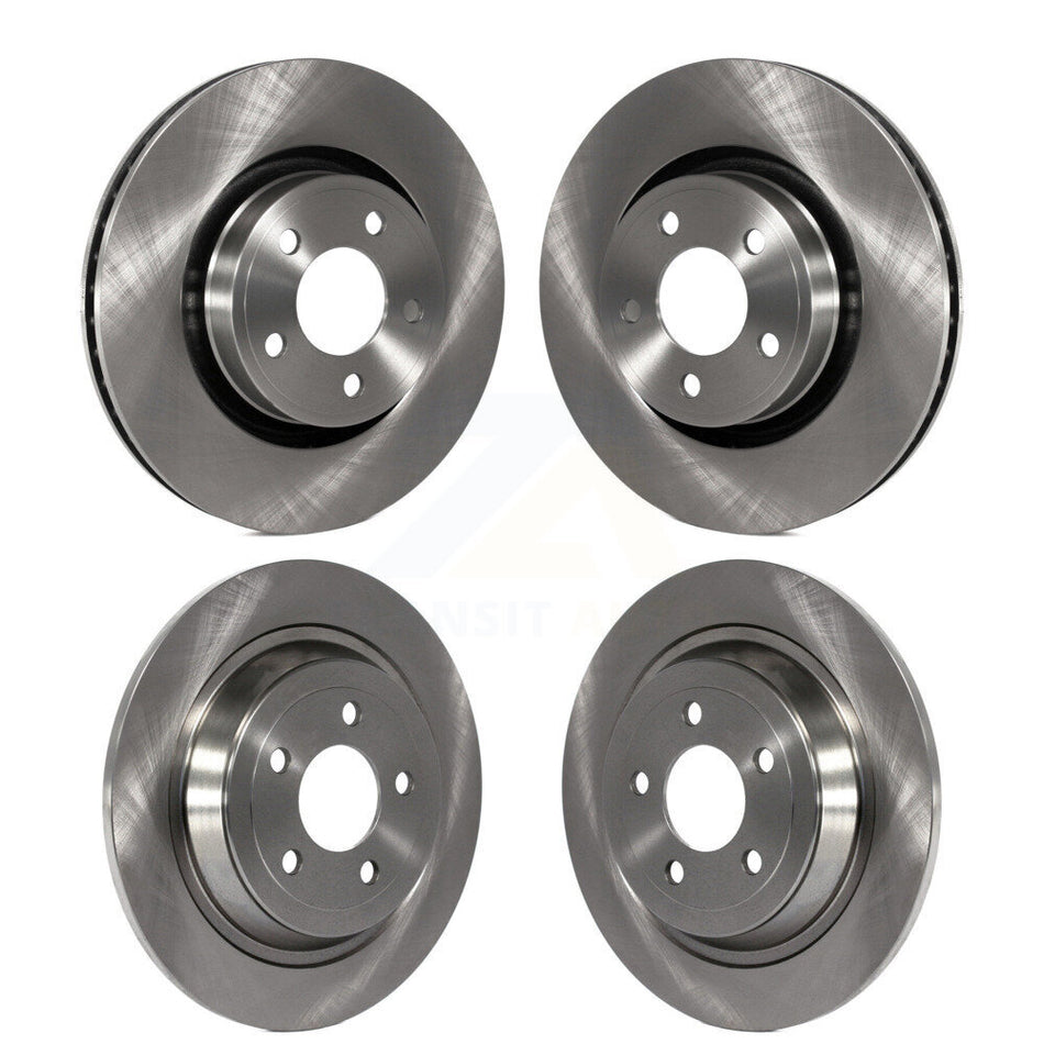 Front Rear Disc Brake Rotors Kit For Ford Mustang K8-101154
