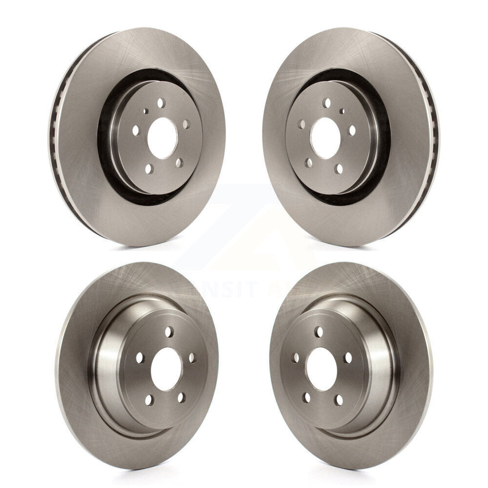 Front Rear Disc Brake Rotors Kit For Ford Edge Fusion Lincoln MKZ MKX Nautilus Continental K8-101160