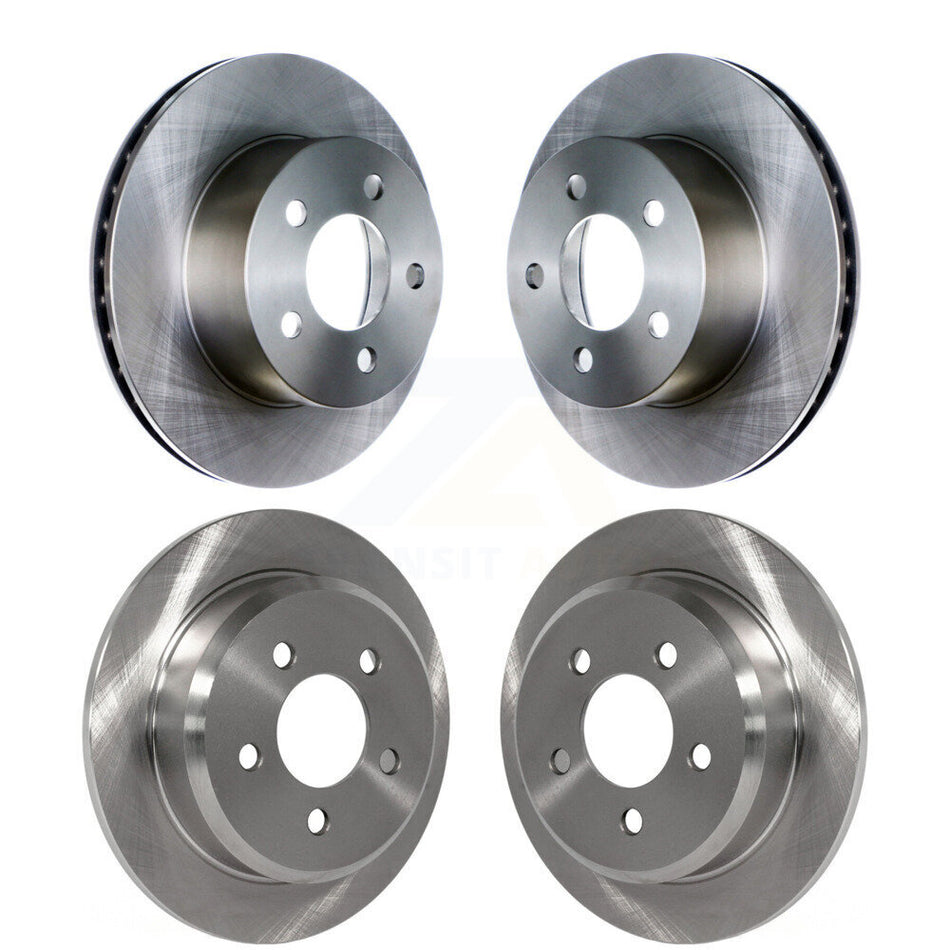 Front Rear Disc Brake Rotors Kit For Jeep Grand Cherokee Wagoneer K8-101161