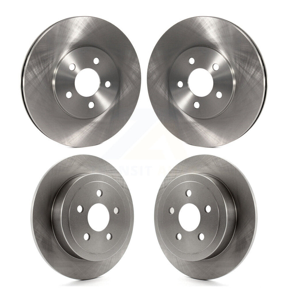 Front Rear Disc Brake Rotors Kit For Chrysler Sebring Dodge Stratus Cirrus Plymouth Breeze K8-101164