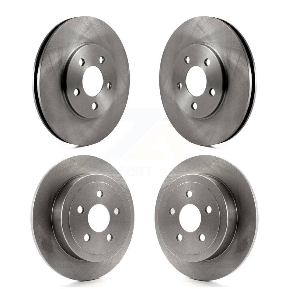 Front Rear Disc Brake Rotors Kit For Chrysler Sebring Dodge Stratus Cirrus Plymouth Breeze K8-101166