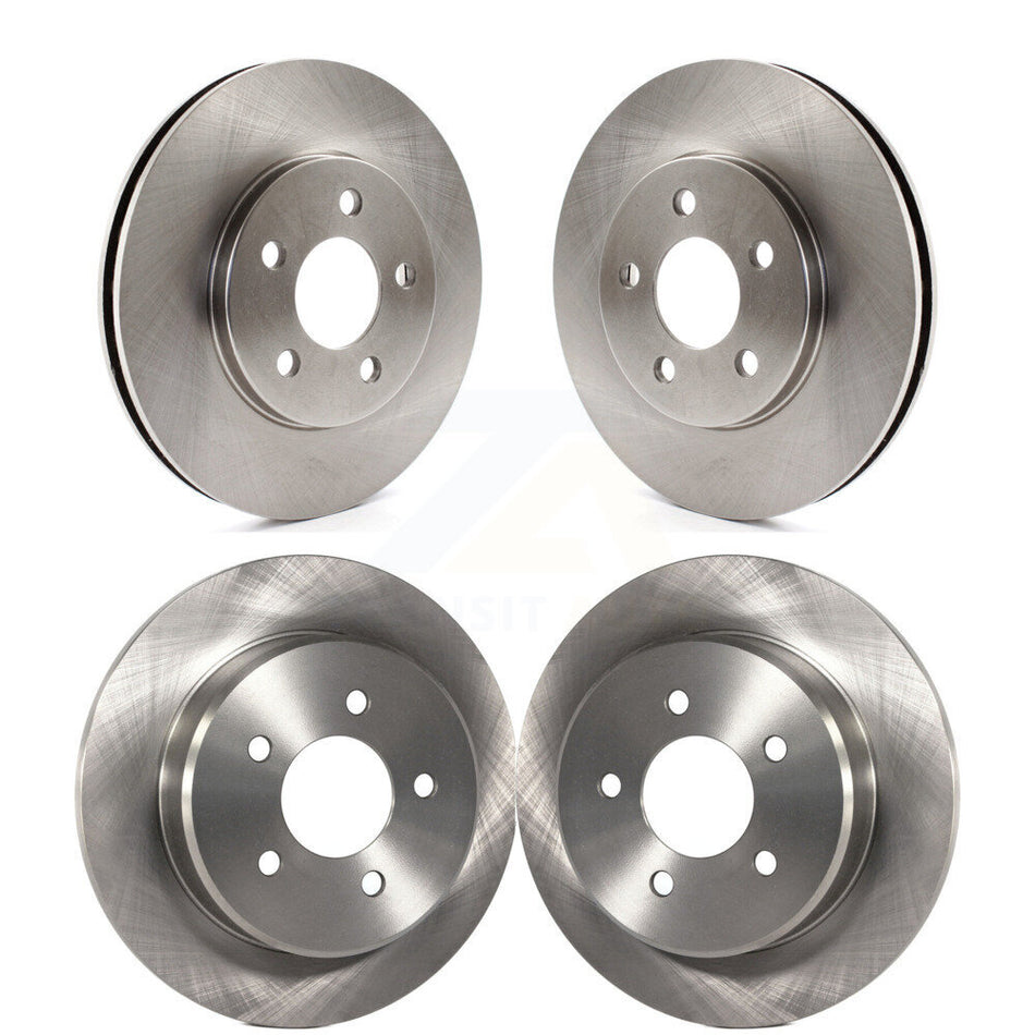 Front Rear Disc Brake Rotors Kit For Dodge Grand Caravan Chrysler Town & Country Plymouth Voyager K8-101168