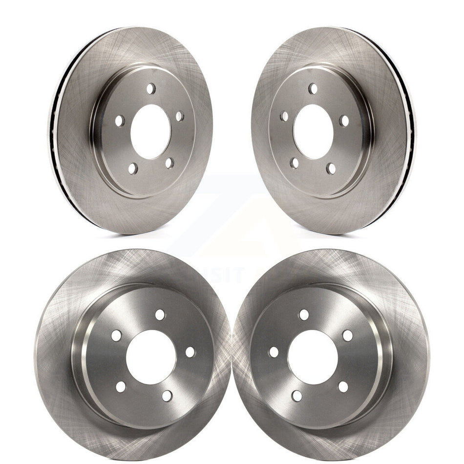 Front Rear Disc Brake Rotors Kit For Dodge Grand Caravan Chrysler Town & Country Plymouth Voyager K8-101169