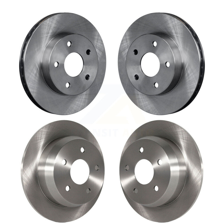 Front Rear Disc Brake Rotors Kit For 1999-2004 Jeep Grand Cherokee K8-101171