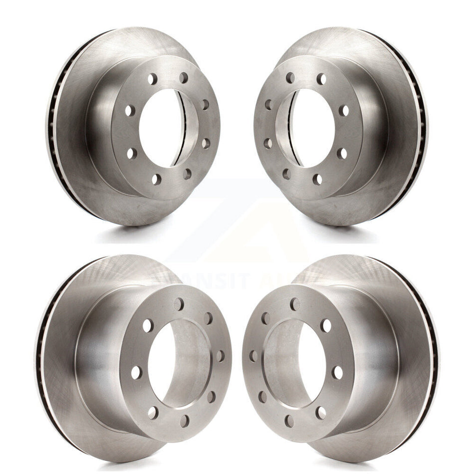 Front Rear Disc Brake Rotors Kit For 2000-2002 Dodge Ram 2500 3500 K8-101173