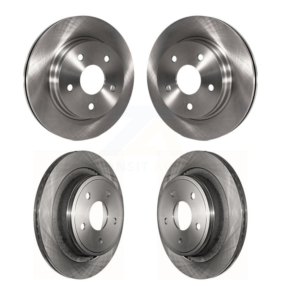 Front Rear Disc Brake Rotors Kit For Ram 1500 Dodge Durango Classic Chrysler Aspen K8-101182