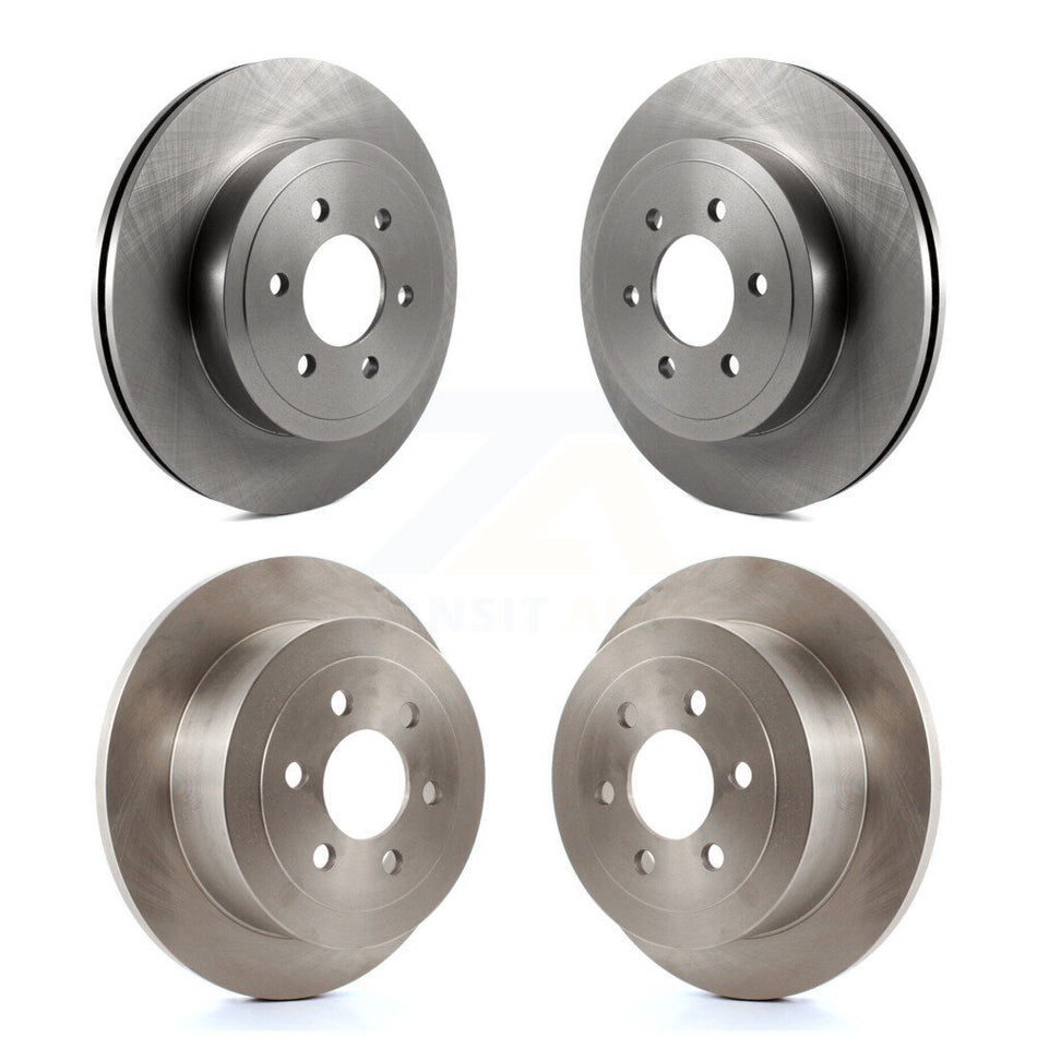 Front Rear Disc Brake Rotors Kit For 2003-2004 Dodge Dakota K8-101188