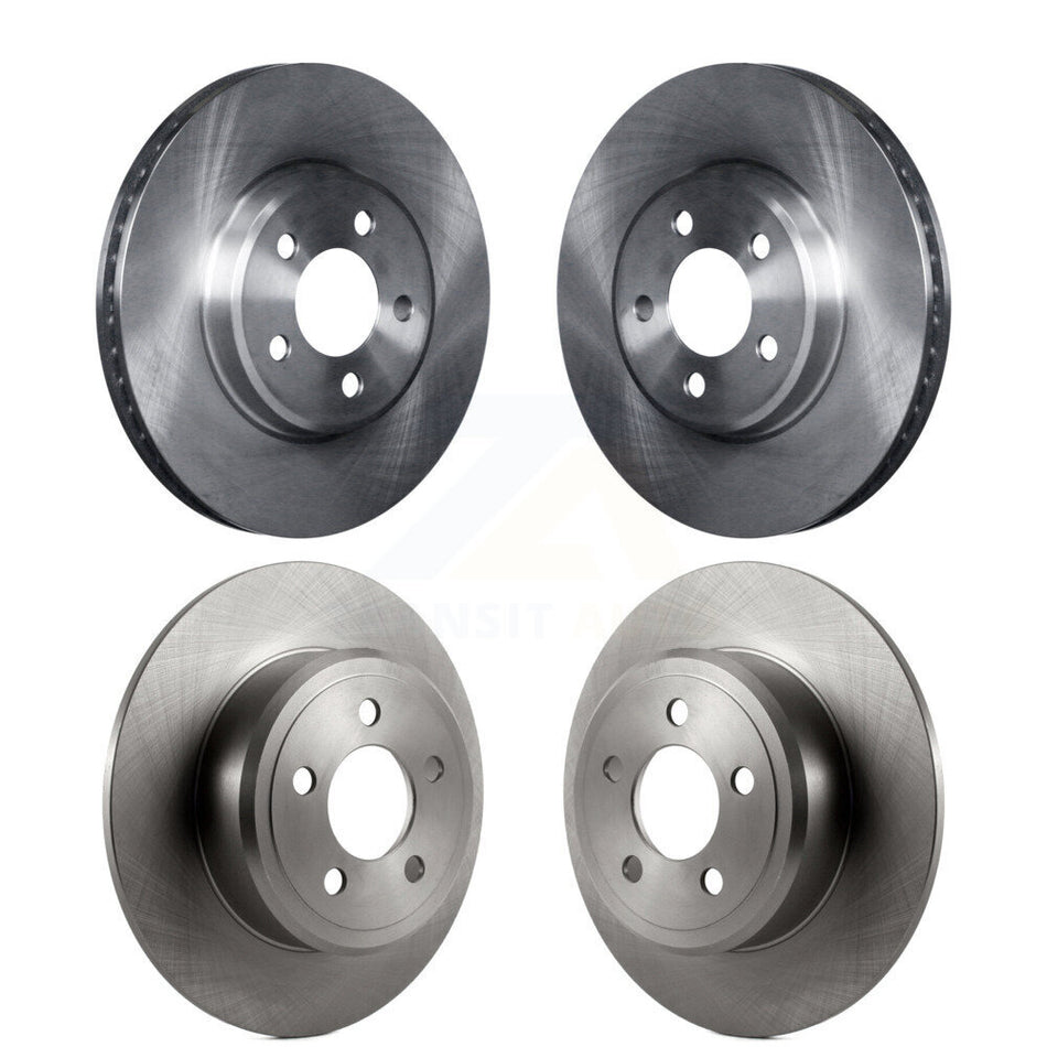 Front Rear Disc Brake Rotors Kit For Dodge Charger Chrysler 300 Challenger Magnum K8-101190