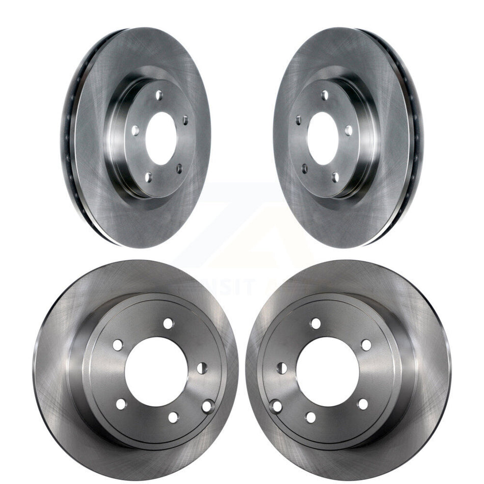 Front Rear Disc Brake Rotors Kit For Jeep Patriot Dodge Compass Caliber Chrysler Avenger Sebring 200 K8-101198