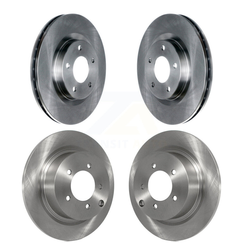 Front Rear Disc Brake Rotors Kit For Jeep Patriot Compass Chrysler Dodge Avenger Mitsubishi Sebring Lancer 200 Outlander Sport RVR K8-101199