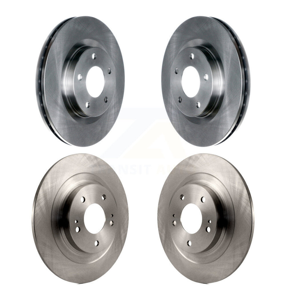 Front Rear Disc Brake Rotors Kit For Mitsubishi Outlander Sport Eclipse Cross RVR K8-101201