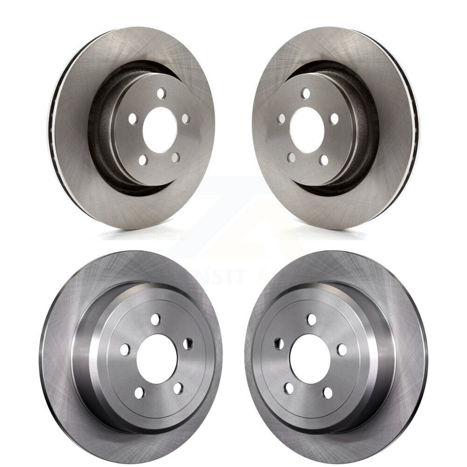 Front Rear Disc Brake Rotors Kit For Jeep Liberty Dodge Nitro With 332mm Diameter Rotor K8-101207