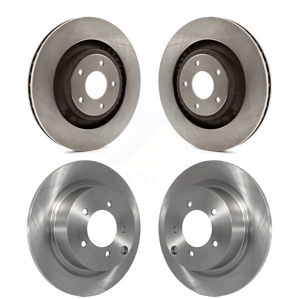 Front Rear Disc Brake Rotors Kit For 2008-2009 Dodge Caliber SRT-4 K8-101209