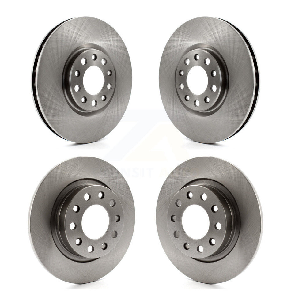 Front Rear Disc Brake Rotors Kit For 2013-2016 Dodge Dart K8-101217