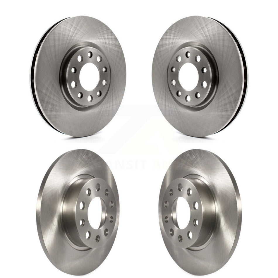 Front Rear Disc Brake Rotors Kit For Jeep Renegade Compass Fiat 500X K8-101219