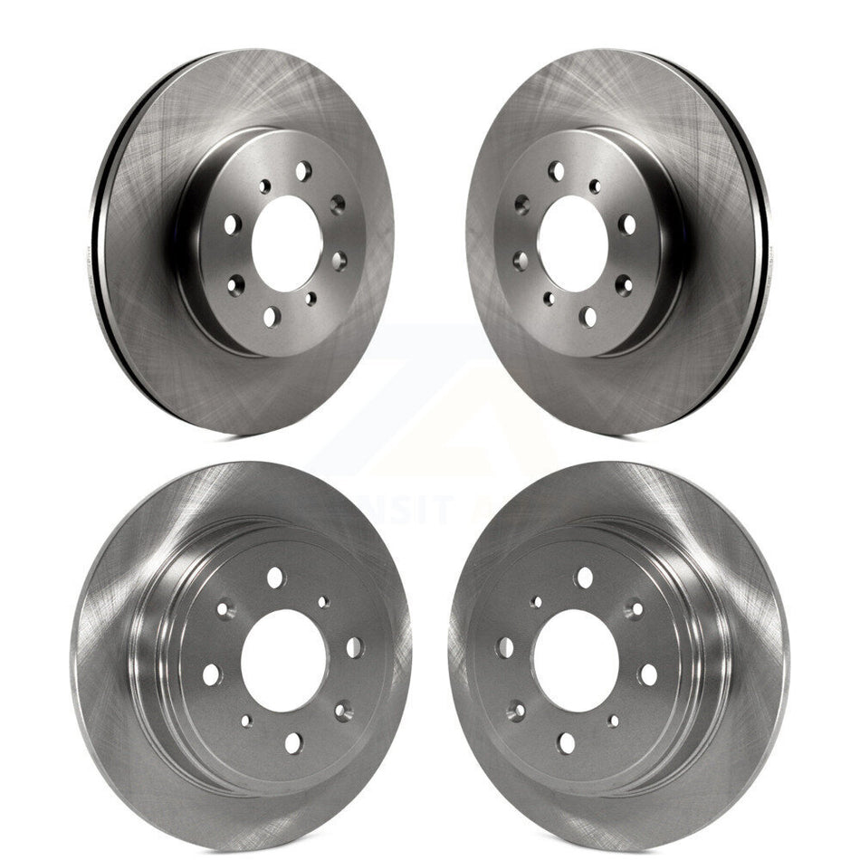 Front Rear Disc Brake Rotors Kit For Honda Civic Acura Integra del Sol EL K8-101233