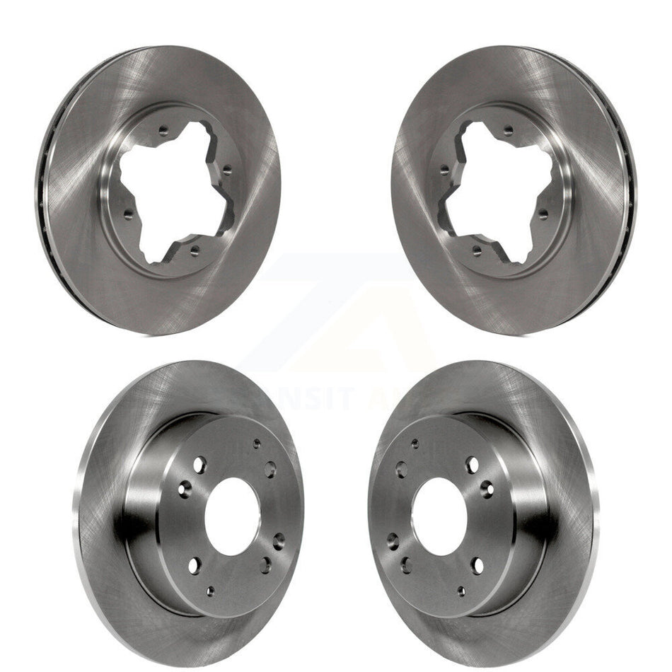 Front Rear Disc Brake Rotors Kit For Honda Accord Acura CL K8-101235