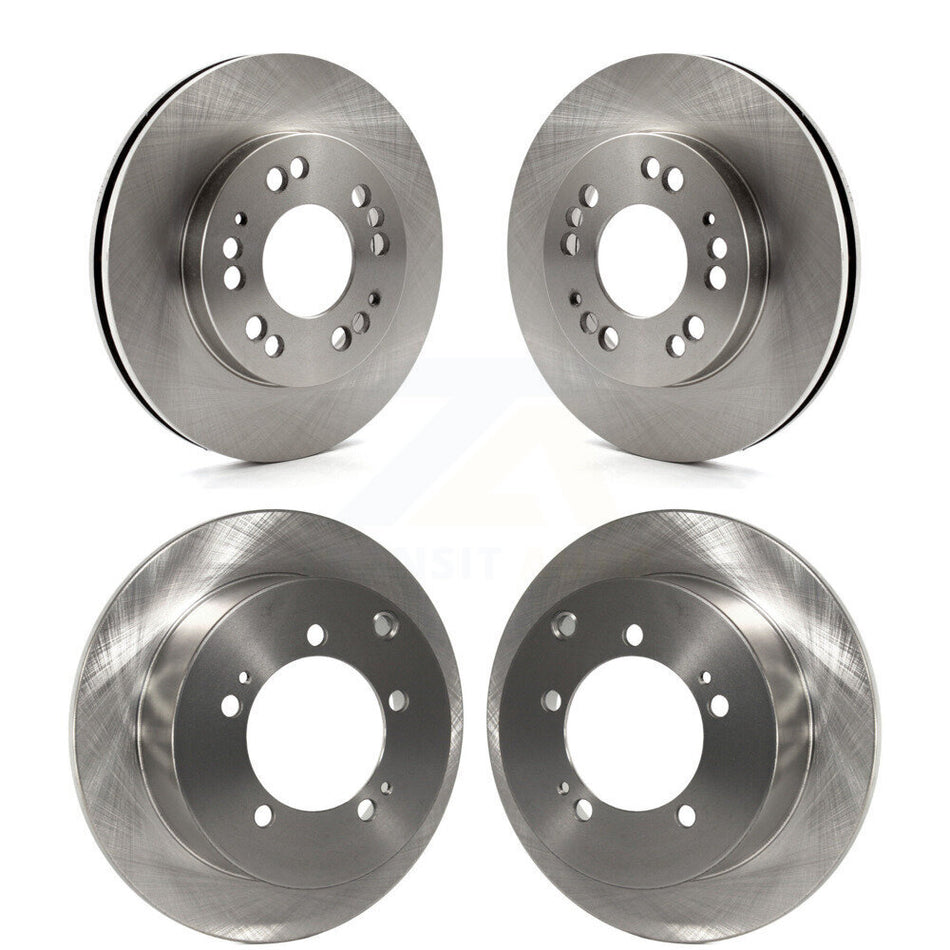 Front Rear Disc Brake Rotors Kit For Mitsubishi Eclipse Chrysler Sebring Dodge Avenger Galant Eagle Talon K8-101238