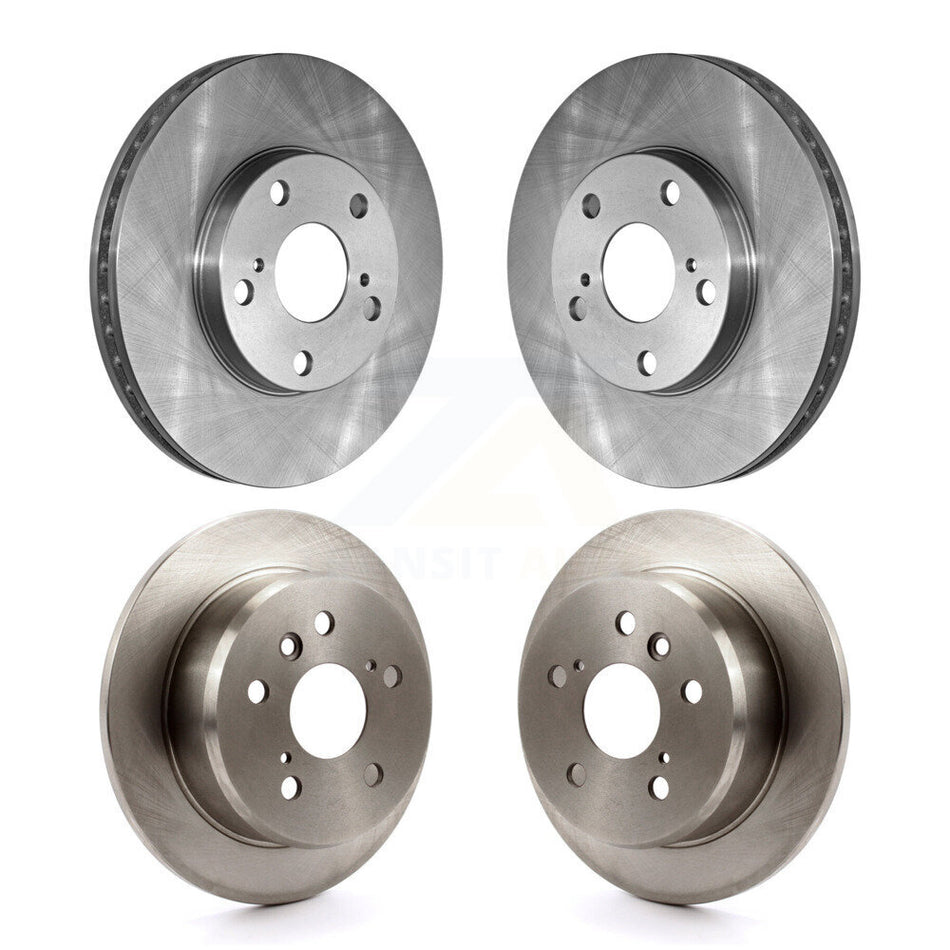 Front Rear Disc Brake Rotors Kit For Toyota Camry K8-101243
