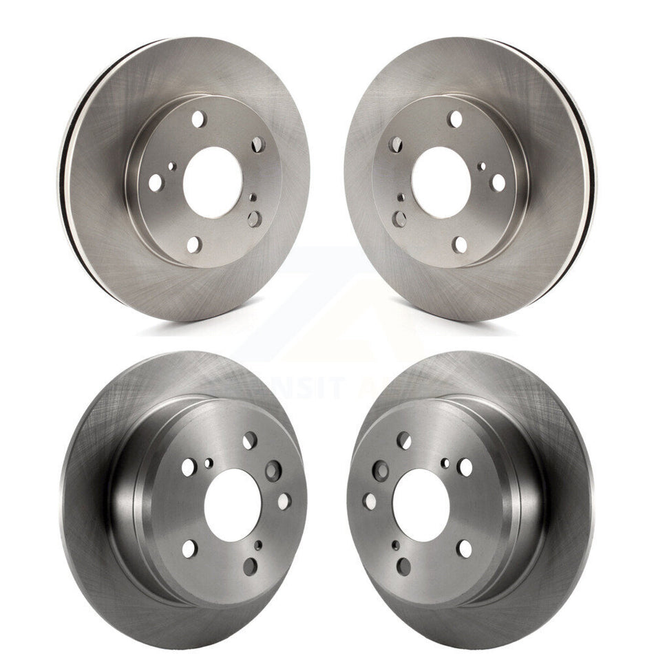 Front Rear Disc Brake Rotors Kit For Toyota Camry K8-101244