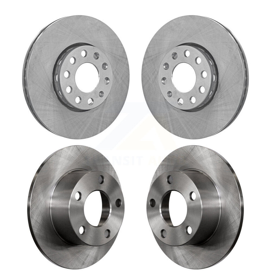 Front Rear Disc Brake Rotors Kit For Volkswagen Passat Audi A6 Quattro 100 S6 K8-101249