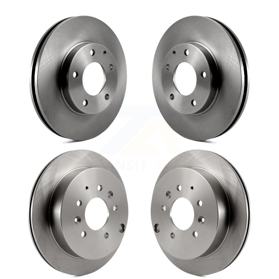 Front Rear Disc Brake Rotors Kit For 2004-2006 Mazda MPV K8-101257