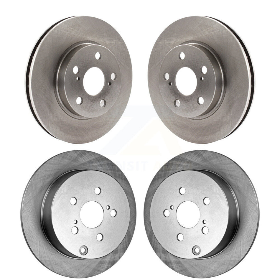 Front Rear Disc Brake Rotors Kit For 2000-2001 Toyota Celica GT K8-101258