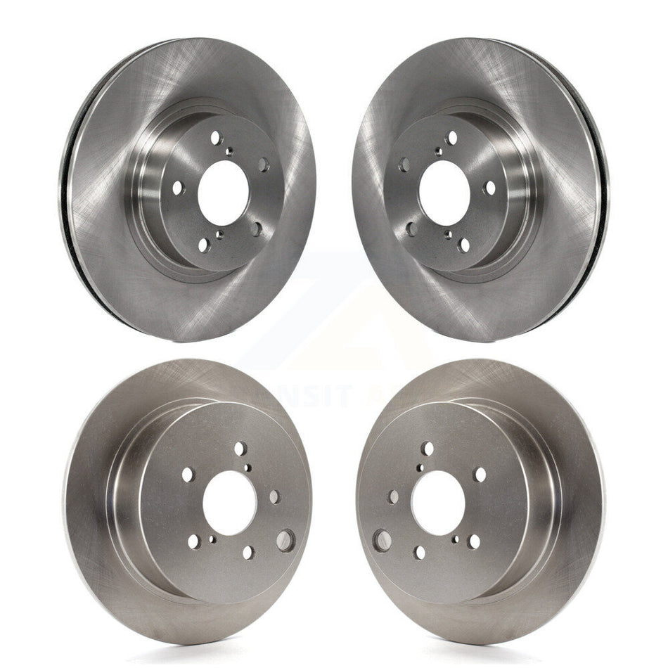 Front Rear Disc Brake Rotors Kit For Subaru Impreza K8-101264