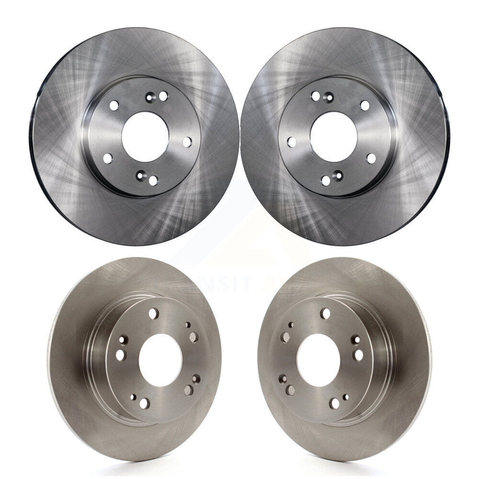 Front Rear Disc Brake Rotors Kit For Honda Accord K8-101269